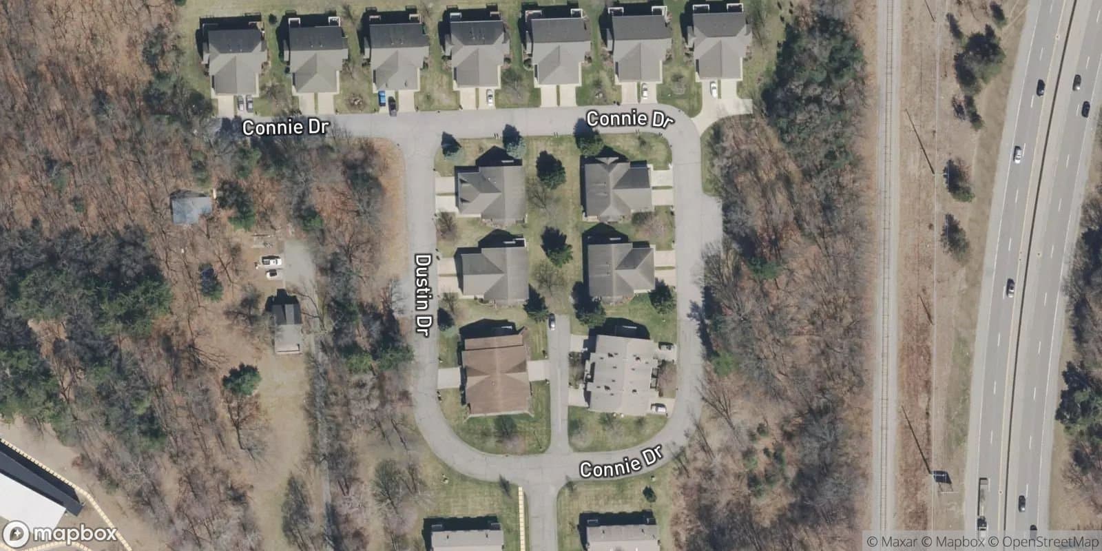 Roosevelt Ridge Condos — satellite view