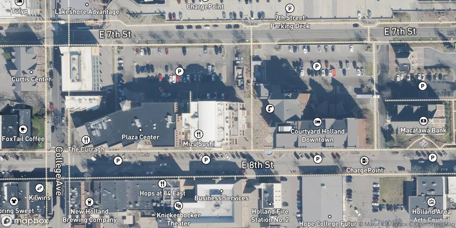 Plaza East — satellite view