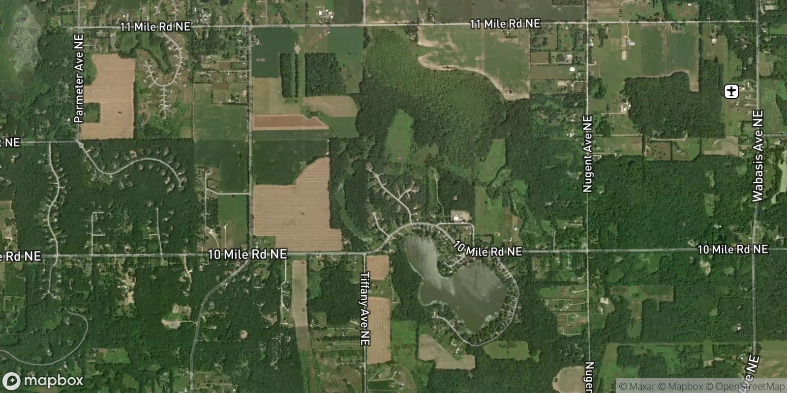 Pine Crest Site Condominiums — satellite view