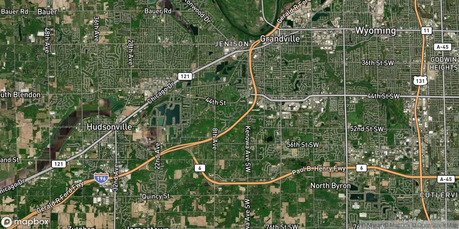 Summerset Area — satellite view