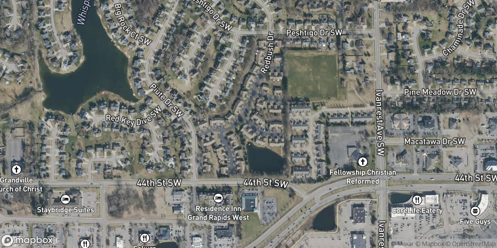 Whispering Springs Condominium No.4 — satellite view