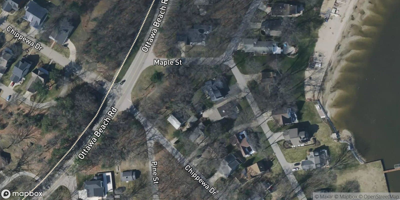 Chippewa Resort — satellite view