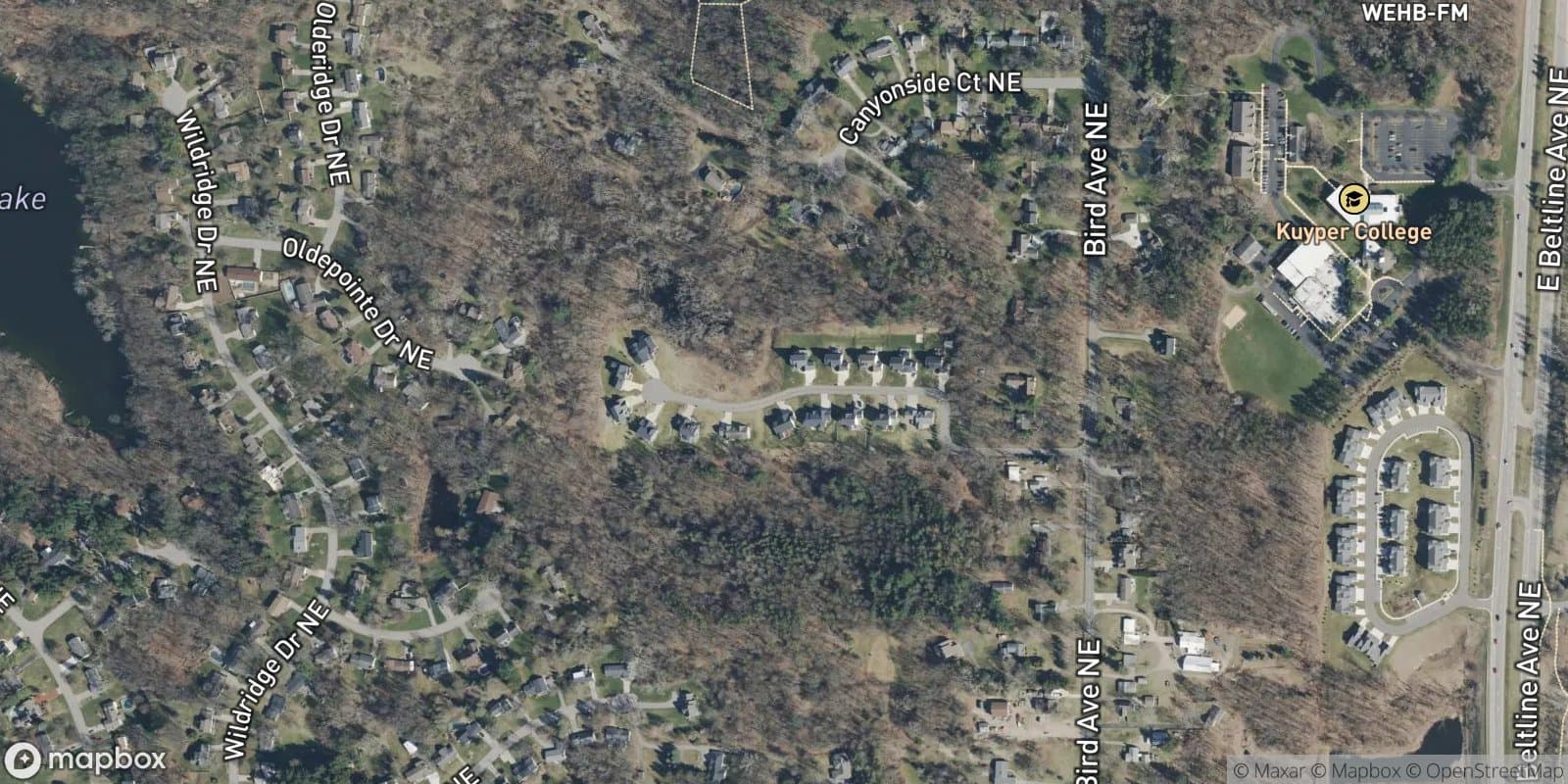 Provin Oaks Condominiums — satellite view