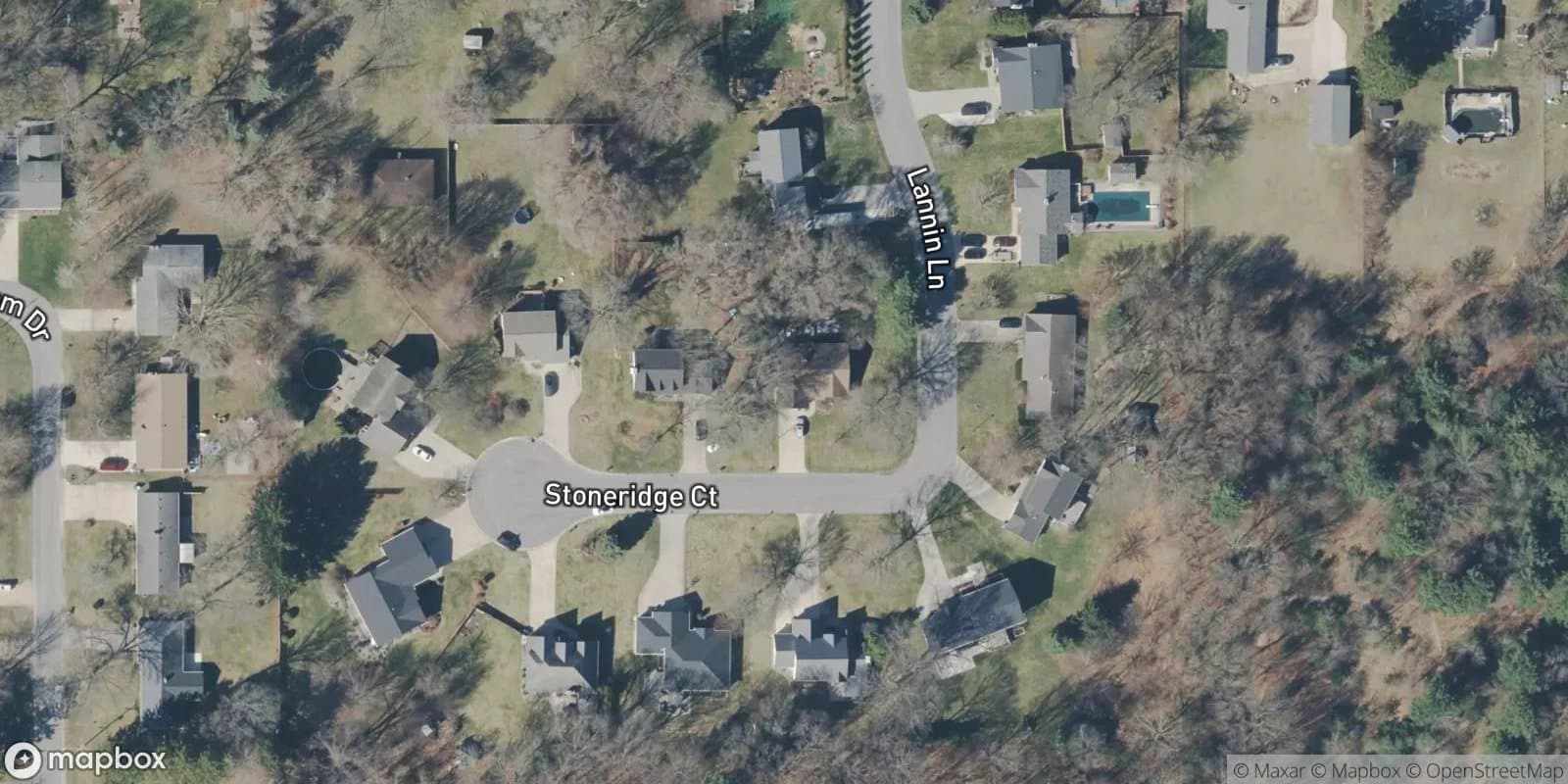 Stoneridge — satellite view