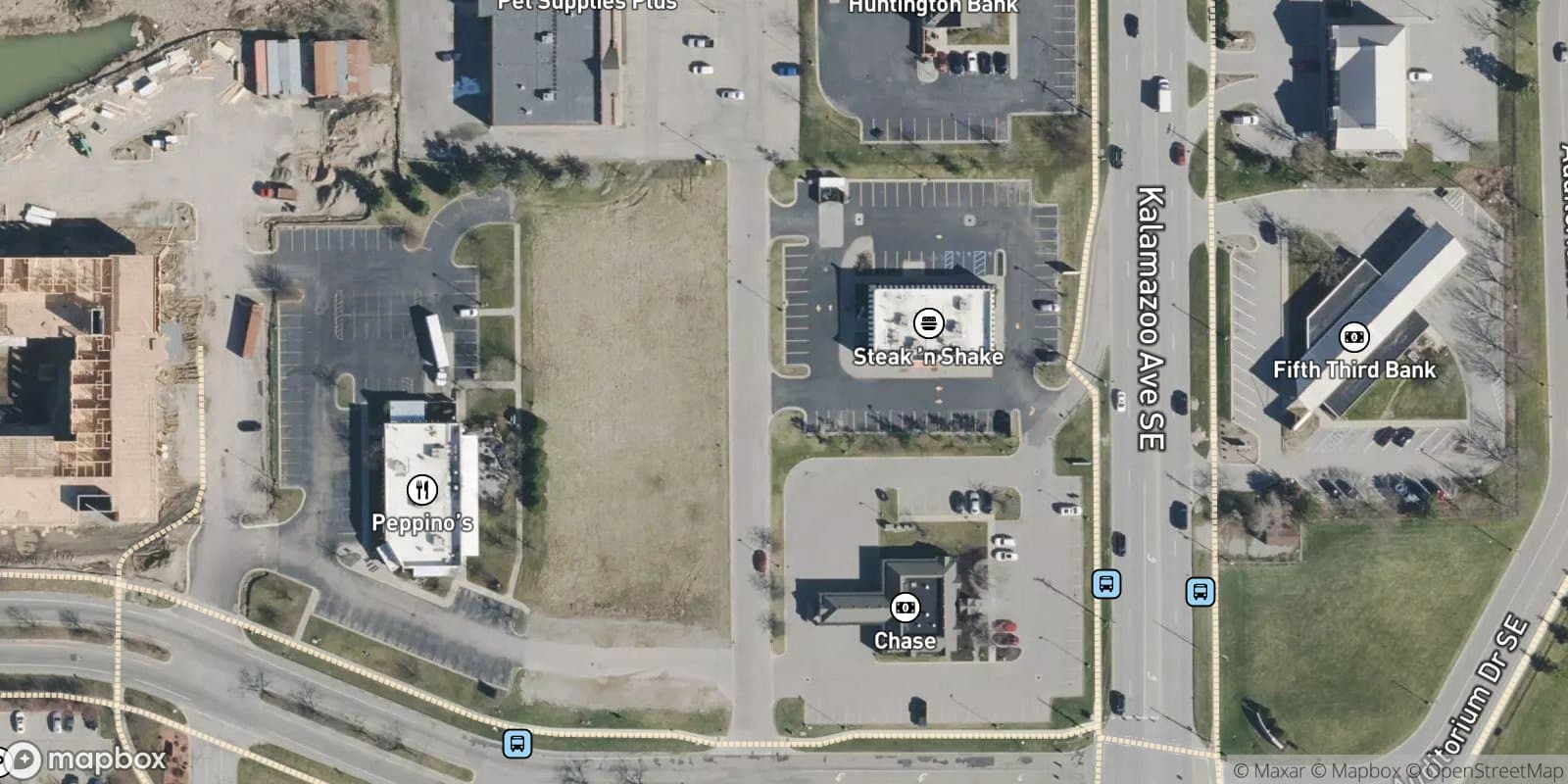 The Crossings Commerce Park One Condominium Subdivision — satellite view