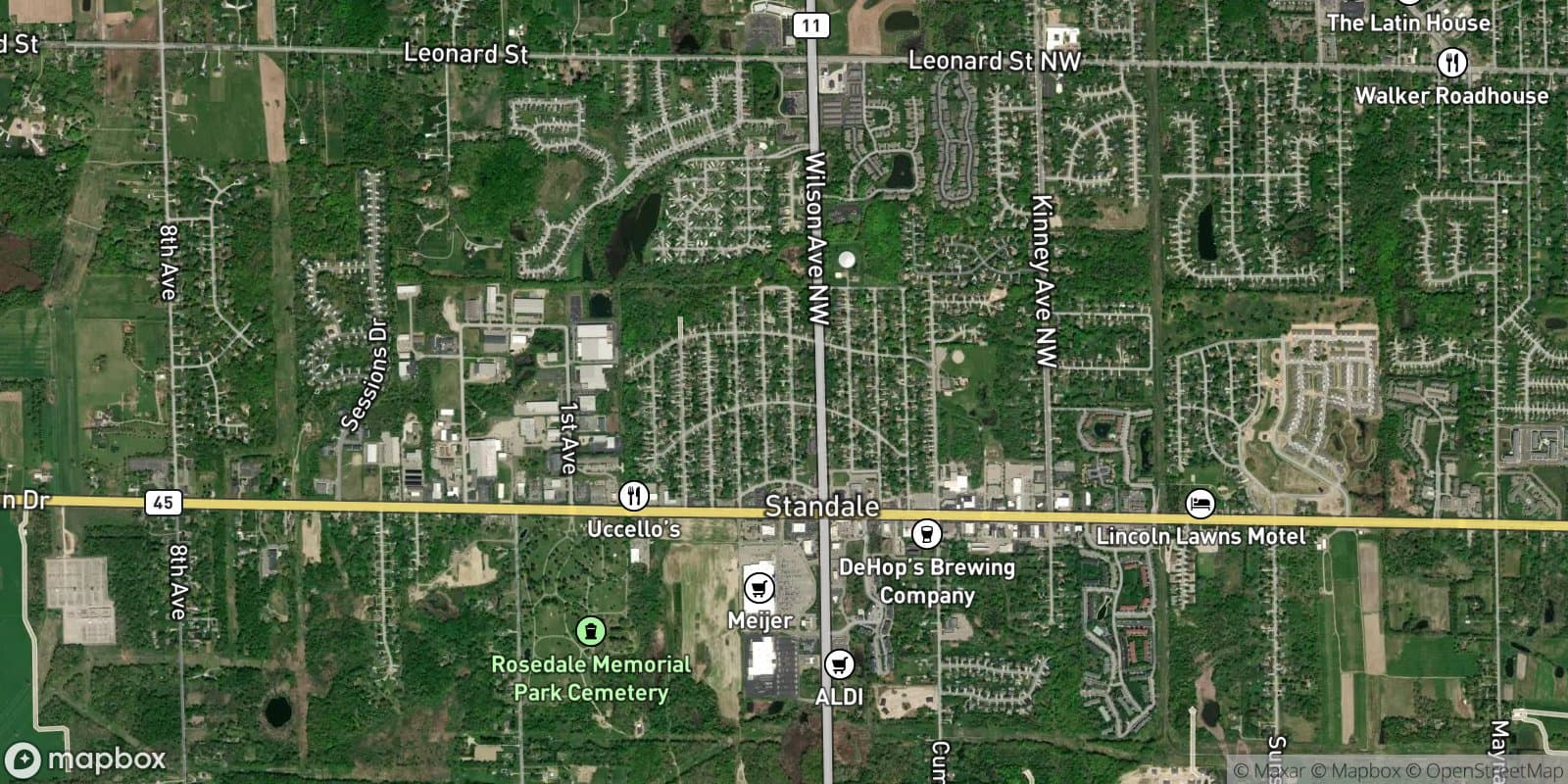 Chesterfield Heights — satellite view