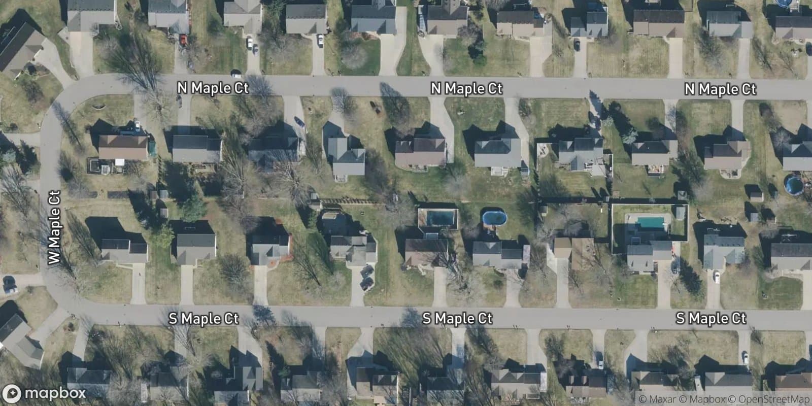 Maple Meadow Sub — satellite view