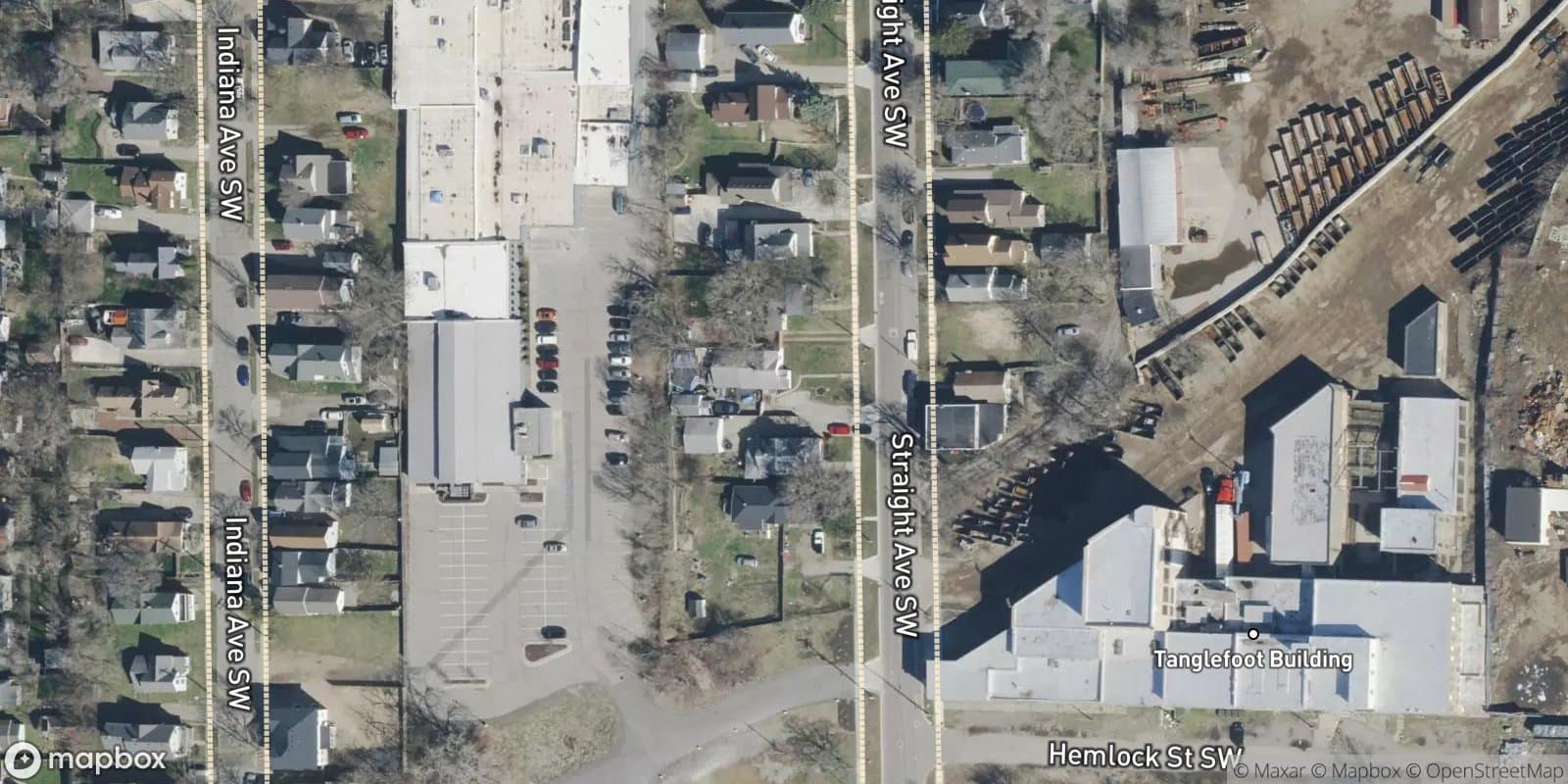 Hollister & Boyds Add. — satellite view