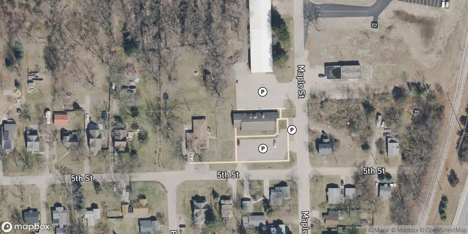 Scofield & Vermyles Add — satellite view