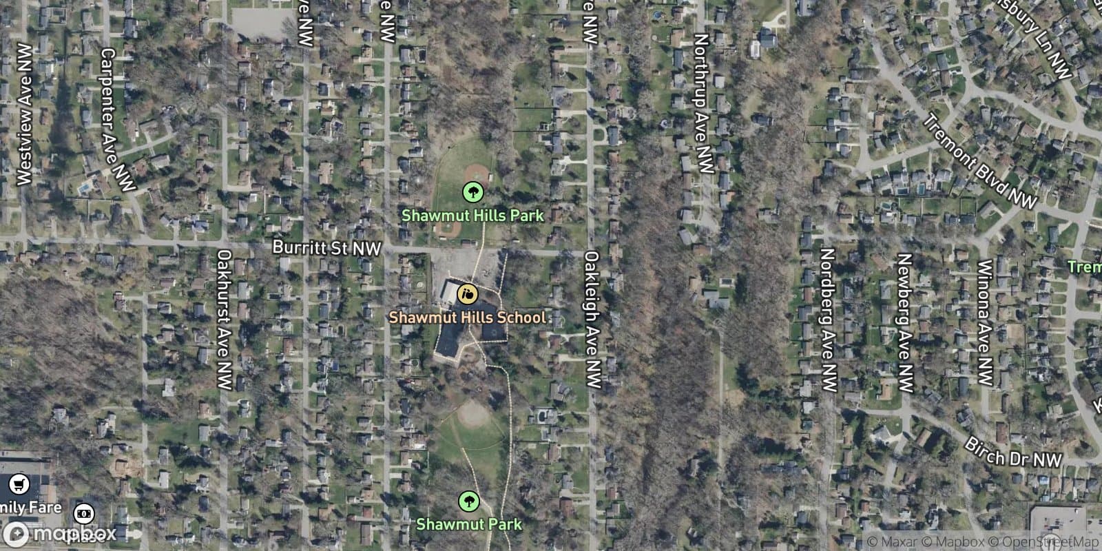 Oakleigh Plat — satellite view