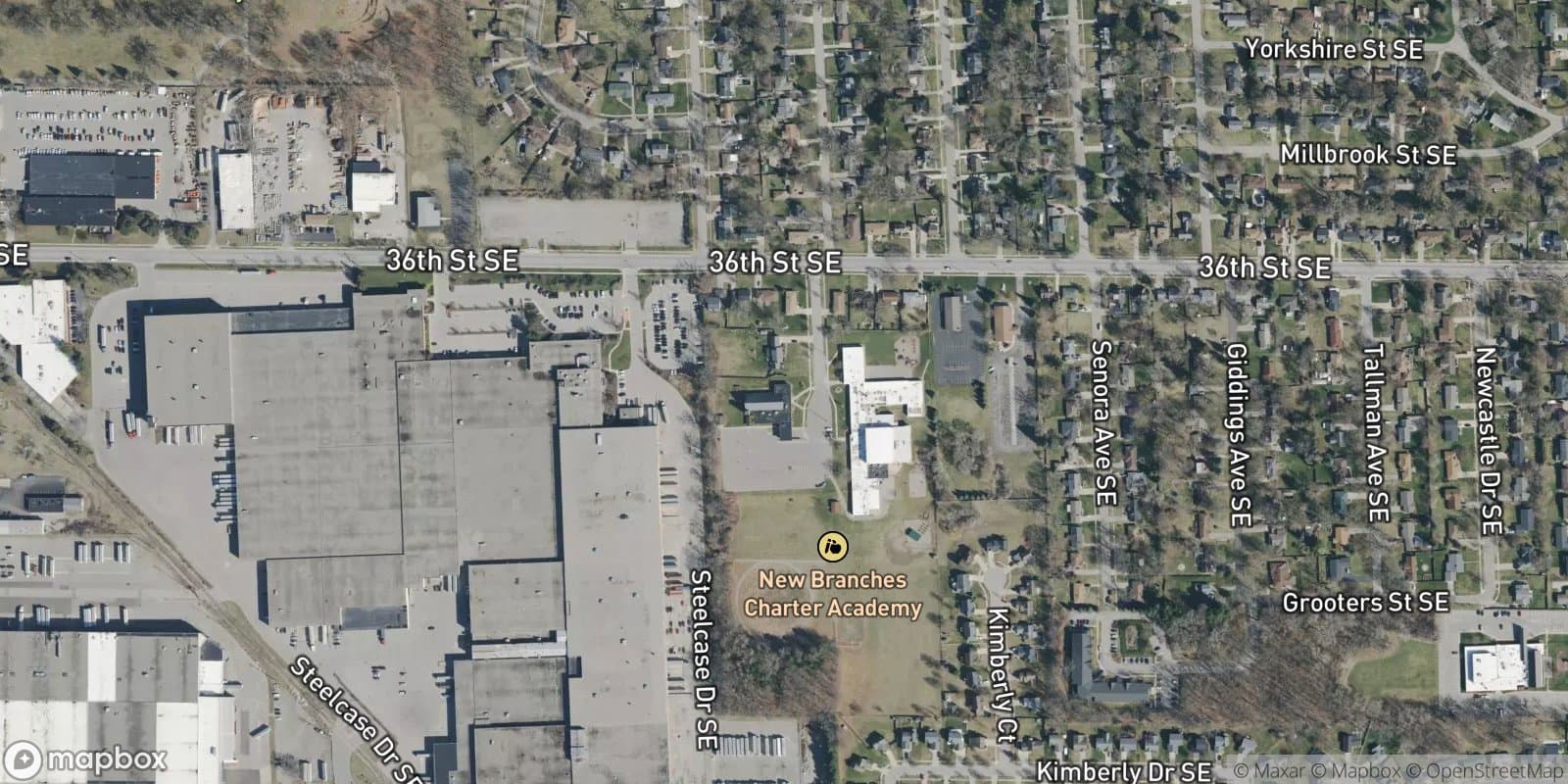 Hanna Centennial Plat — satellite view