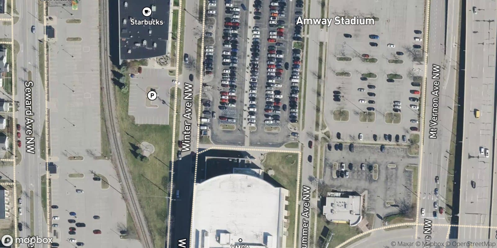 Mission Reserve, Amended Plat of Blocks 15 and 16, and Vacated Adjacent Allen Street and Vacated North South Alleys in Block 15 and 16 of the Subdivision of Lots Nos. 1 & 2 (Generally Known As Mission Reserve) — satellite view