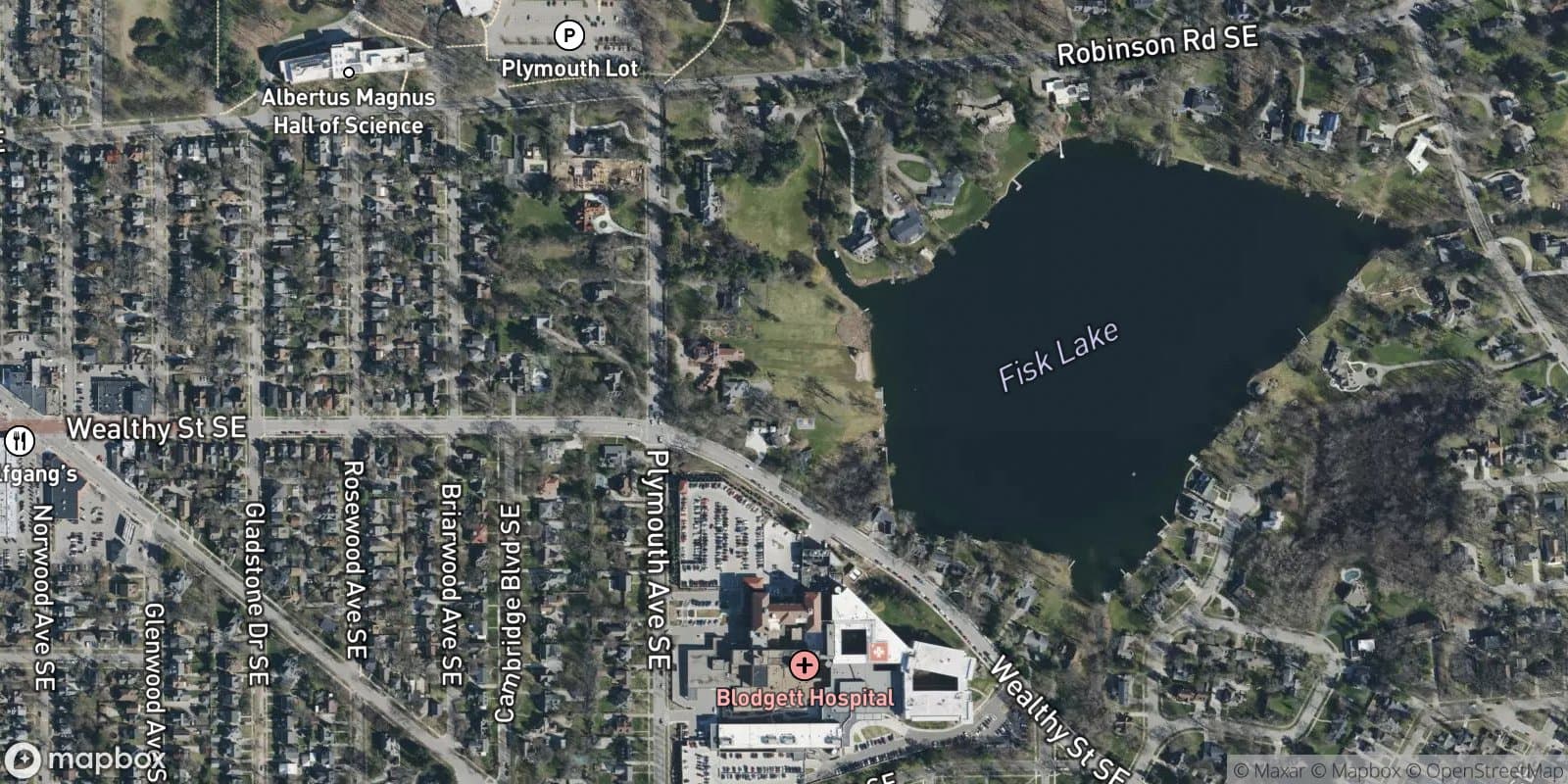 Lakewood Add. — satellite view