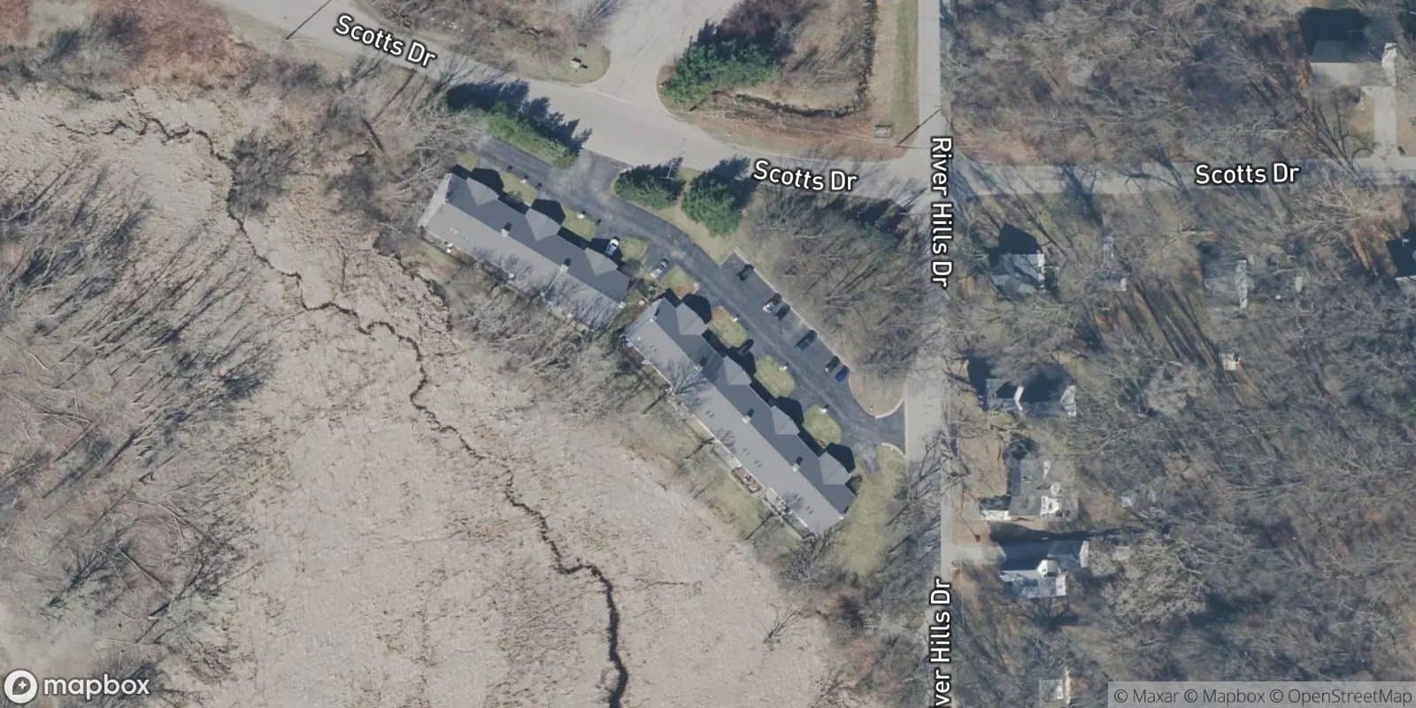 Riverwatch Condos — satellite view