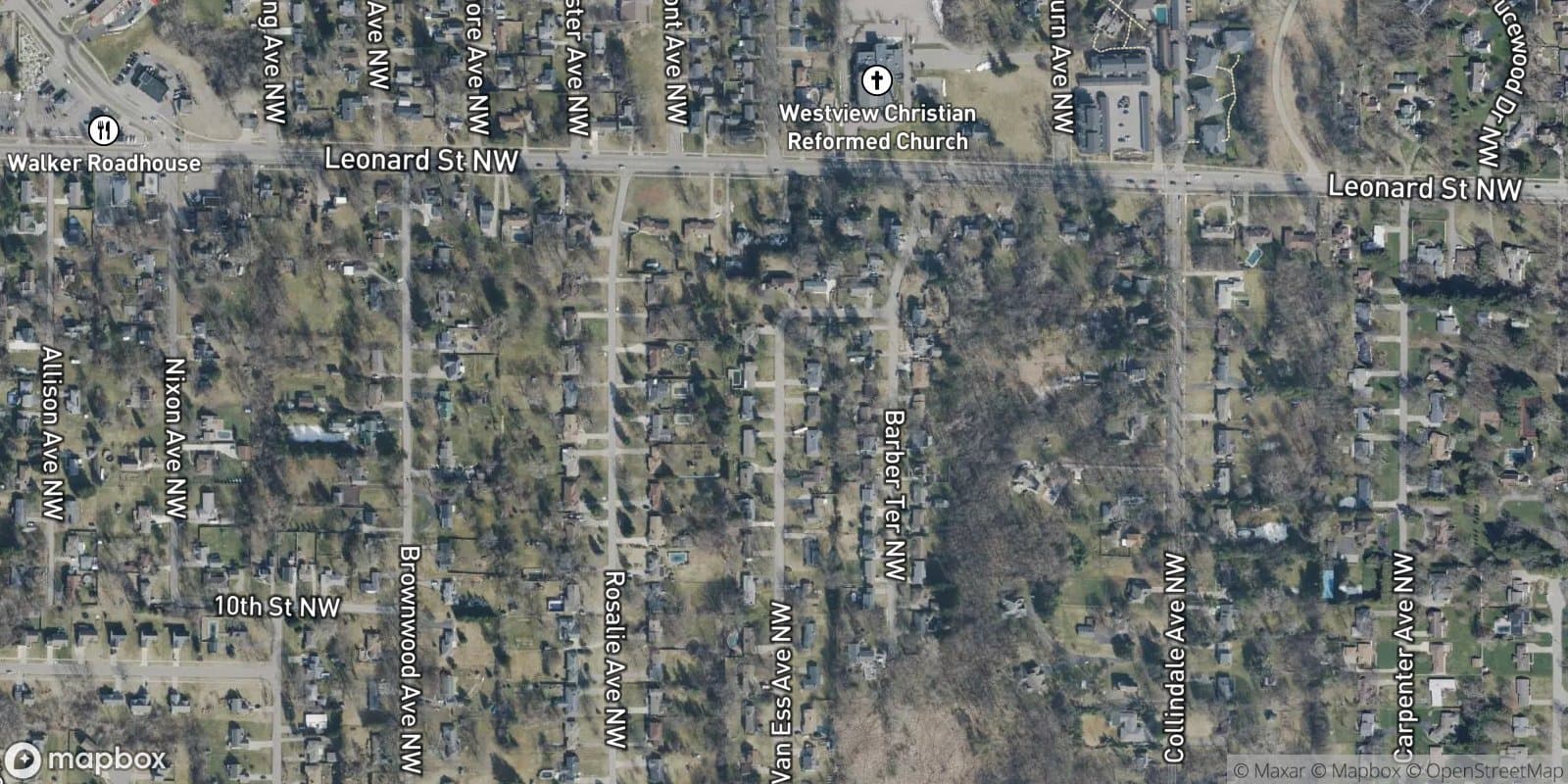 Van Ess Plat — satellite view