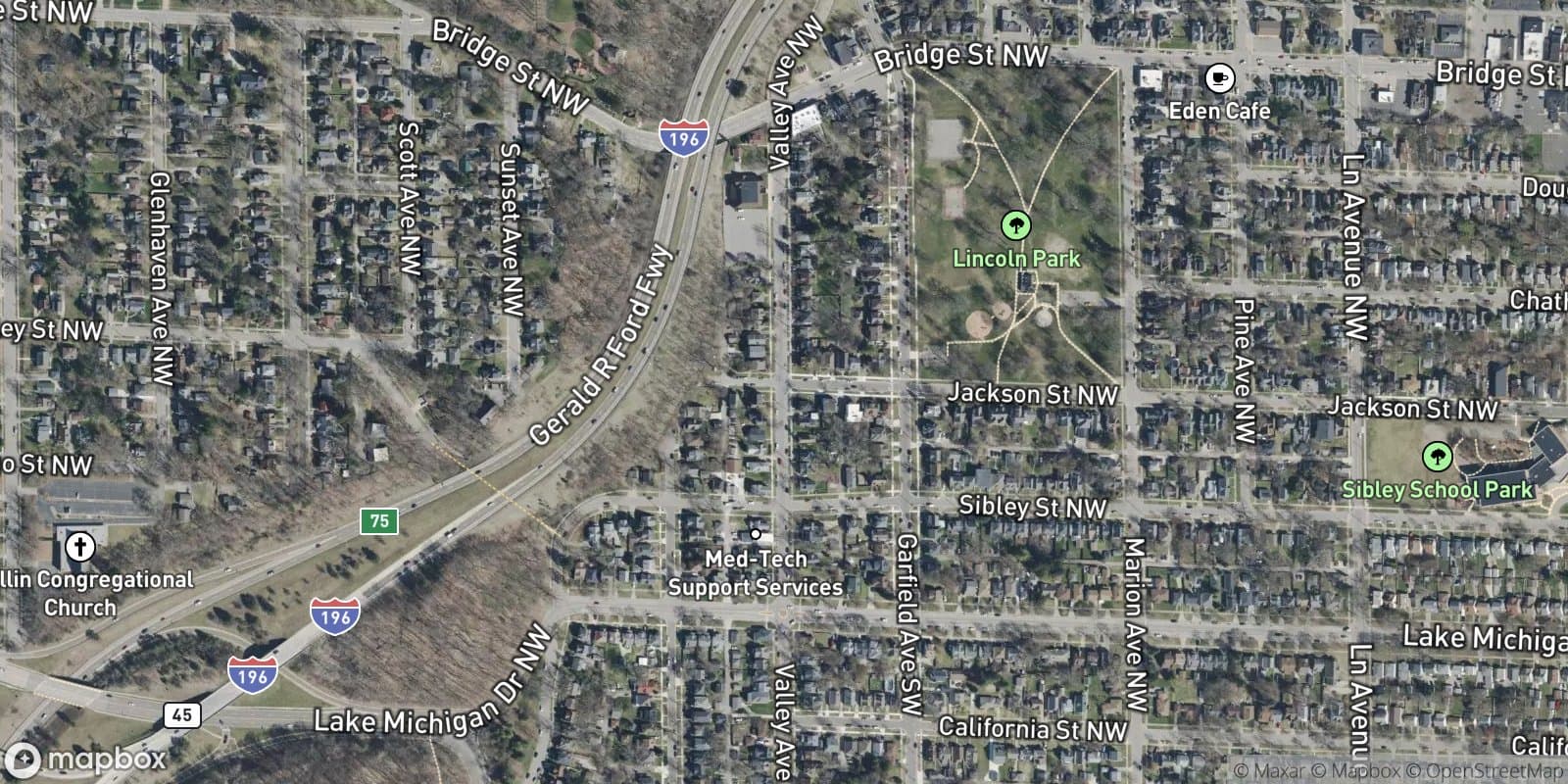 Richards Add. — satellite view