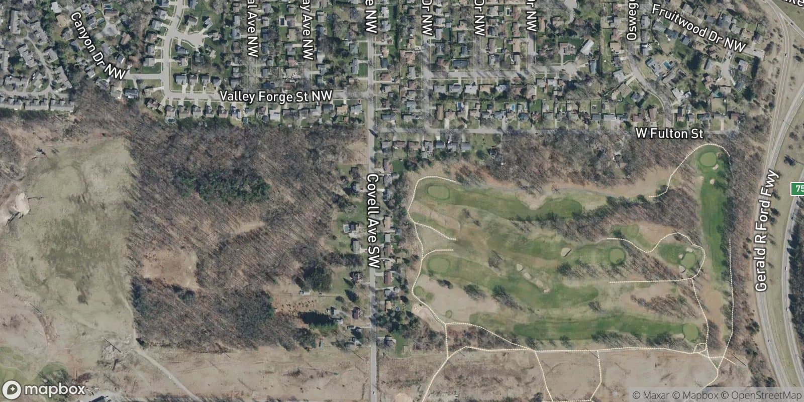 Gross Point Farms — satellite view