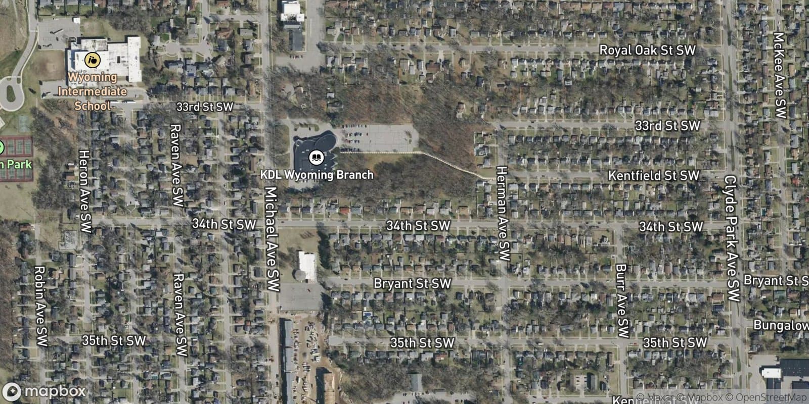 Kentfield Park No.1 — satellite view