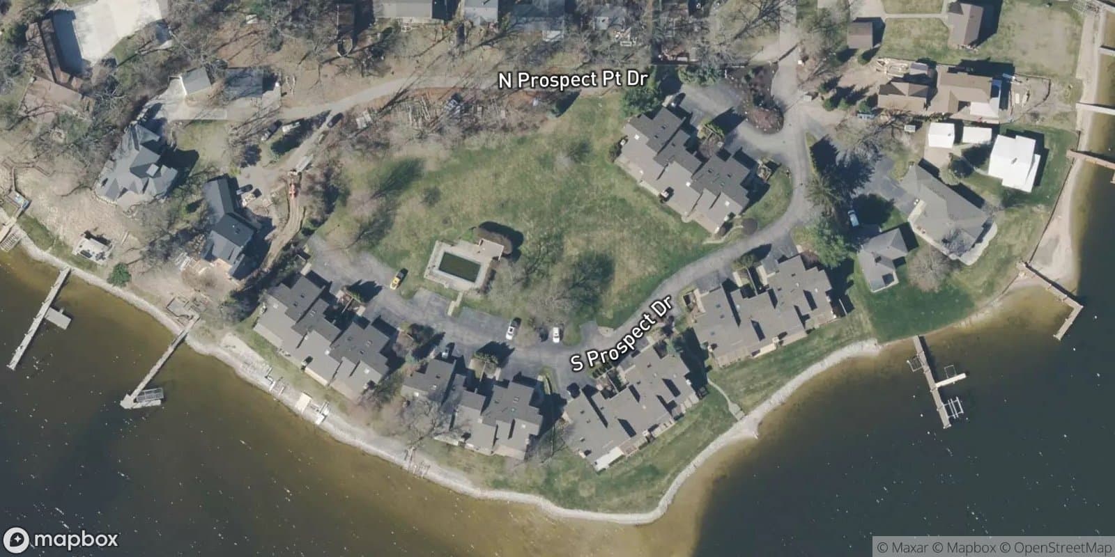 PROSPECT POINT CONDO — satellite view