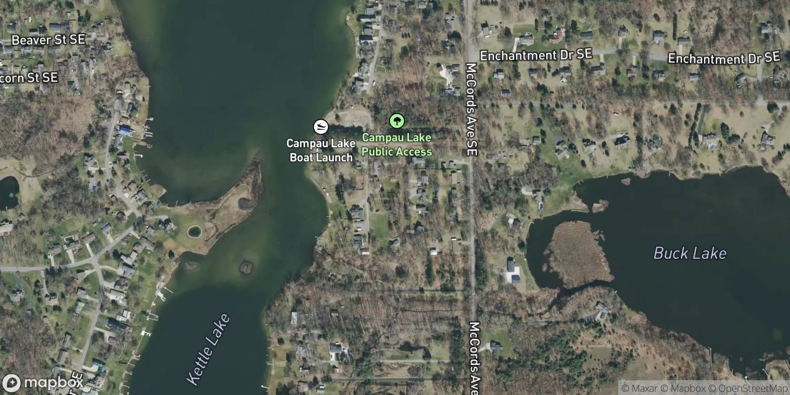 Channel Park — satellite view