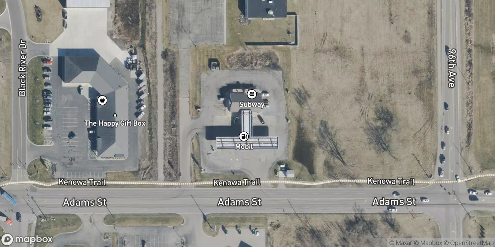 Adams Street Sub — satellite view