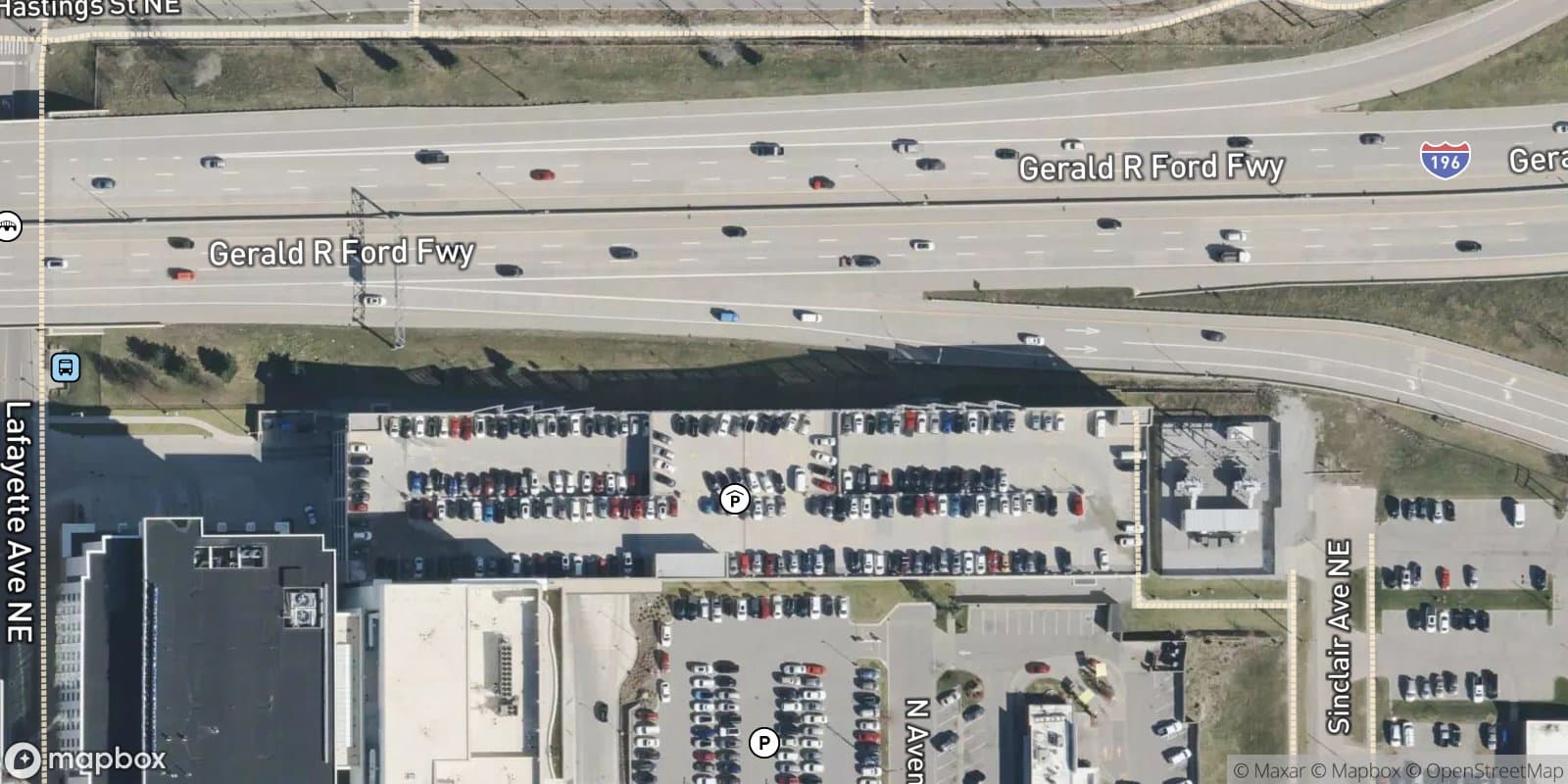Knapp and Company'S Subdivision, Amended Plat Lots 5 and 6 and Adjacent Vacated Prospect Ave, Knapp Subdivision of Lots 50, Coit and Curtis Partition Plat, Liber 5 Page 43 and Lots 9, 11, 12, 13, 14, 15, 16, 17 and Adj Vac Prospect and Adj Vac North Ave — satellite view