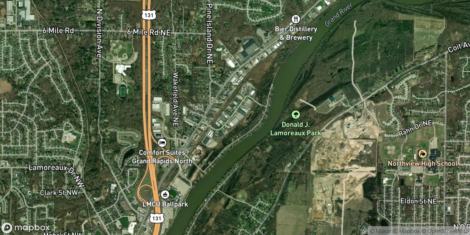 West River Business Center — satellite view