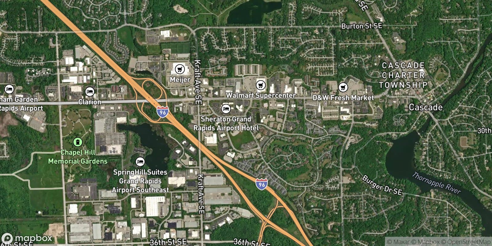 Foremost Centennial Park — satellite view