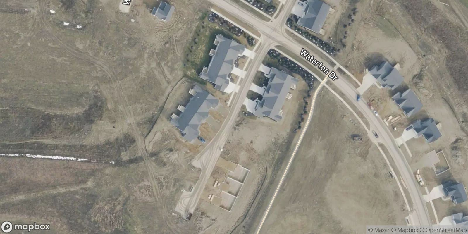 Waterton Pointe — satellite view