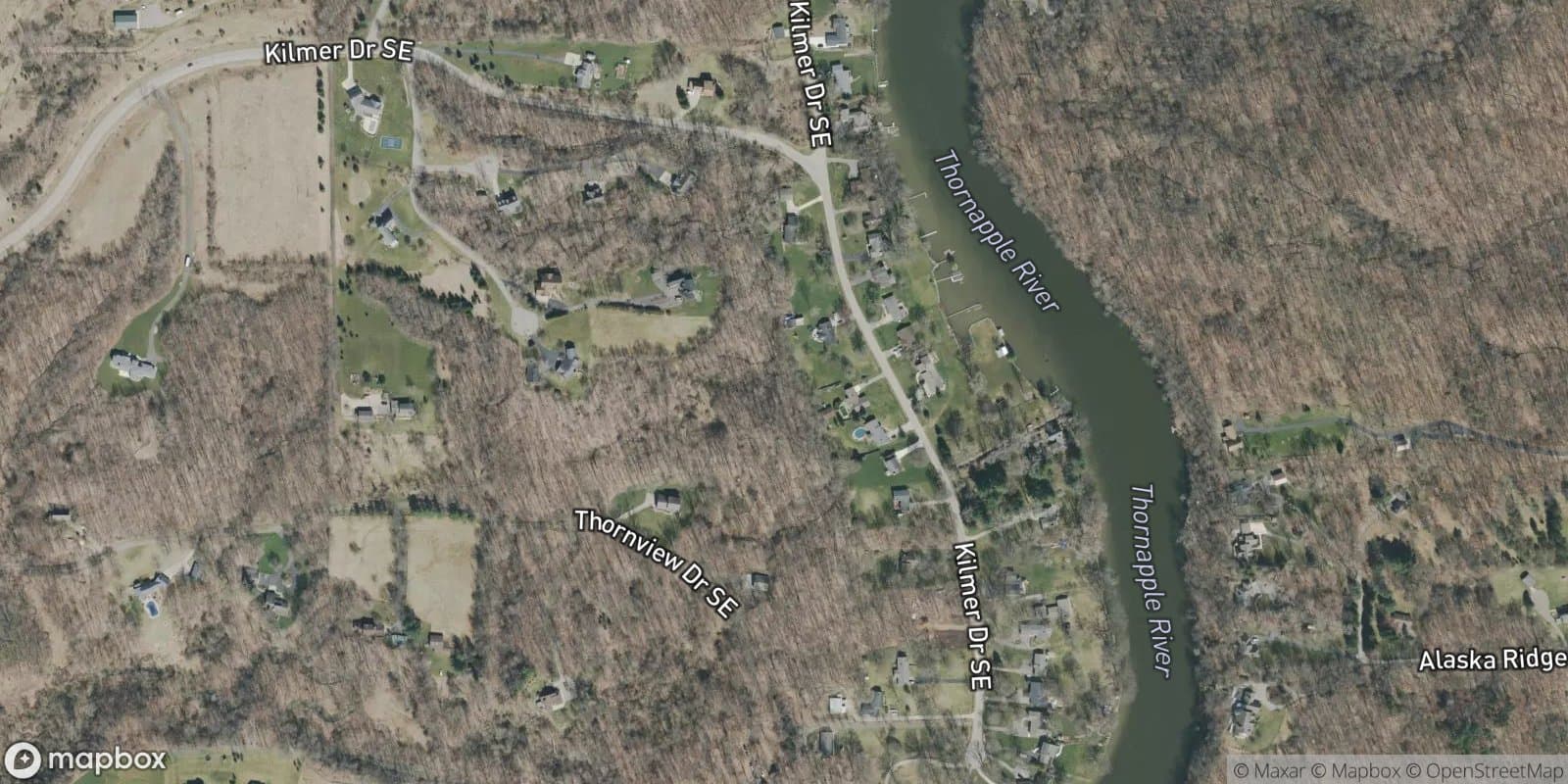 Thornapple Valley Plat No. 1 — satellite view