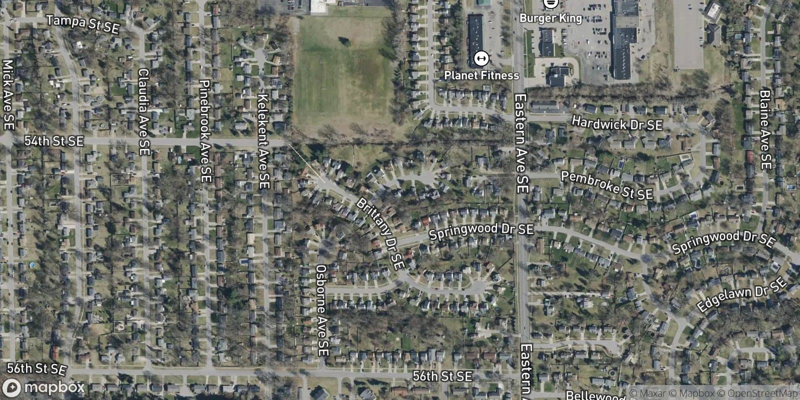 Brookview Village — satellite view