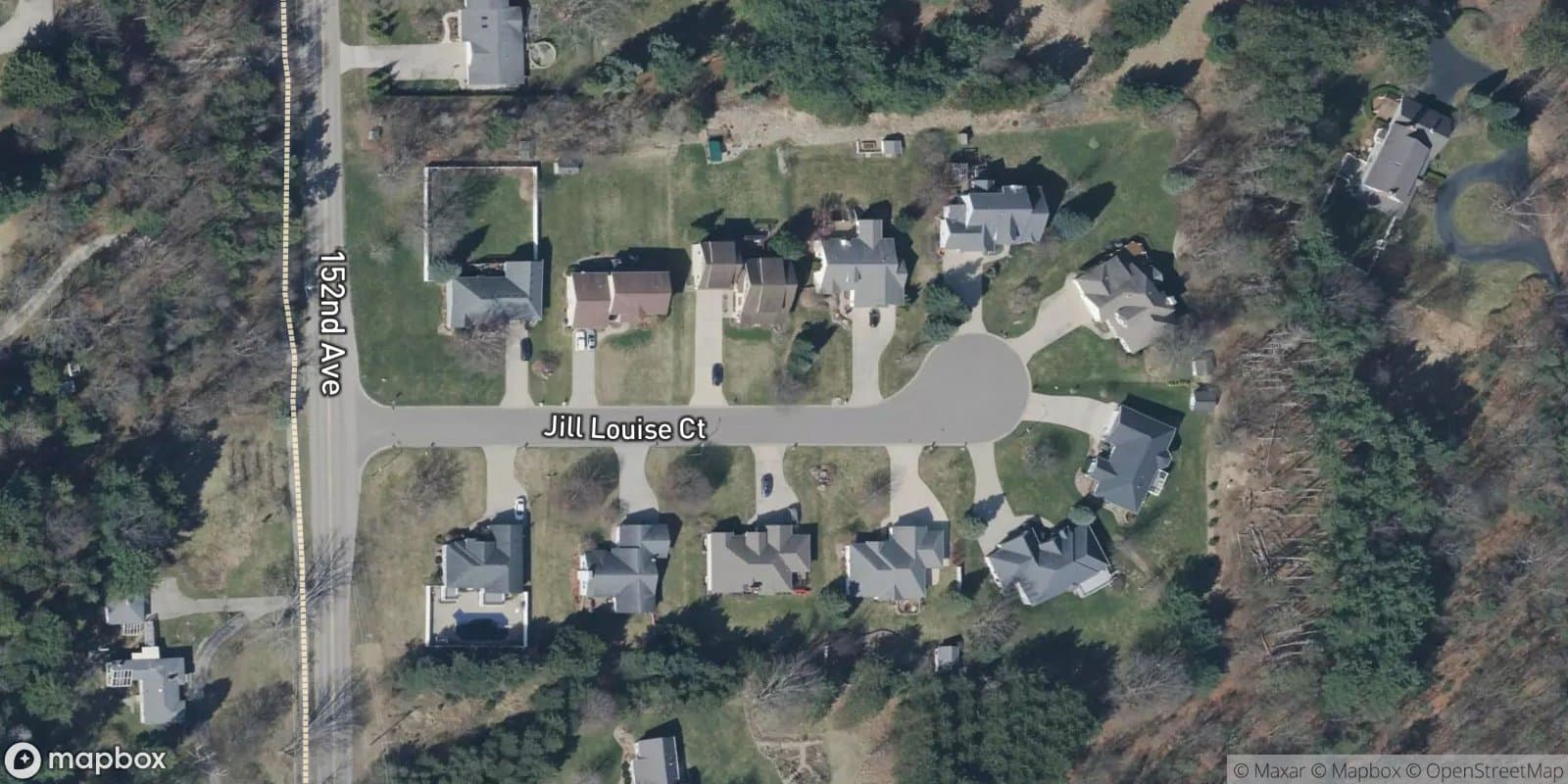 Jill Louise Estates — satellite view