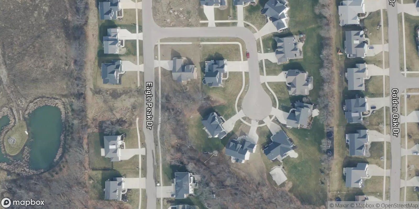 Eagles Ridge — satellite view