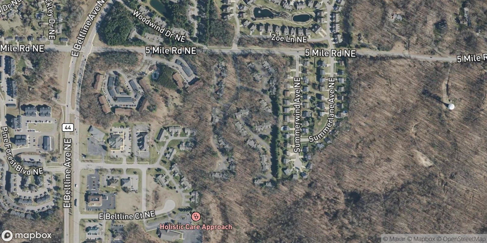 Woodwind Valley Condominiums — satellite view
