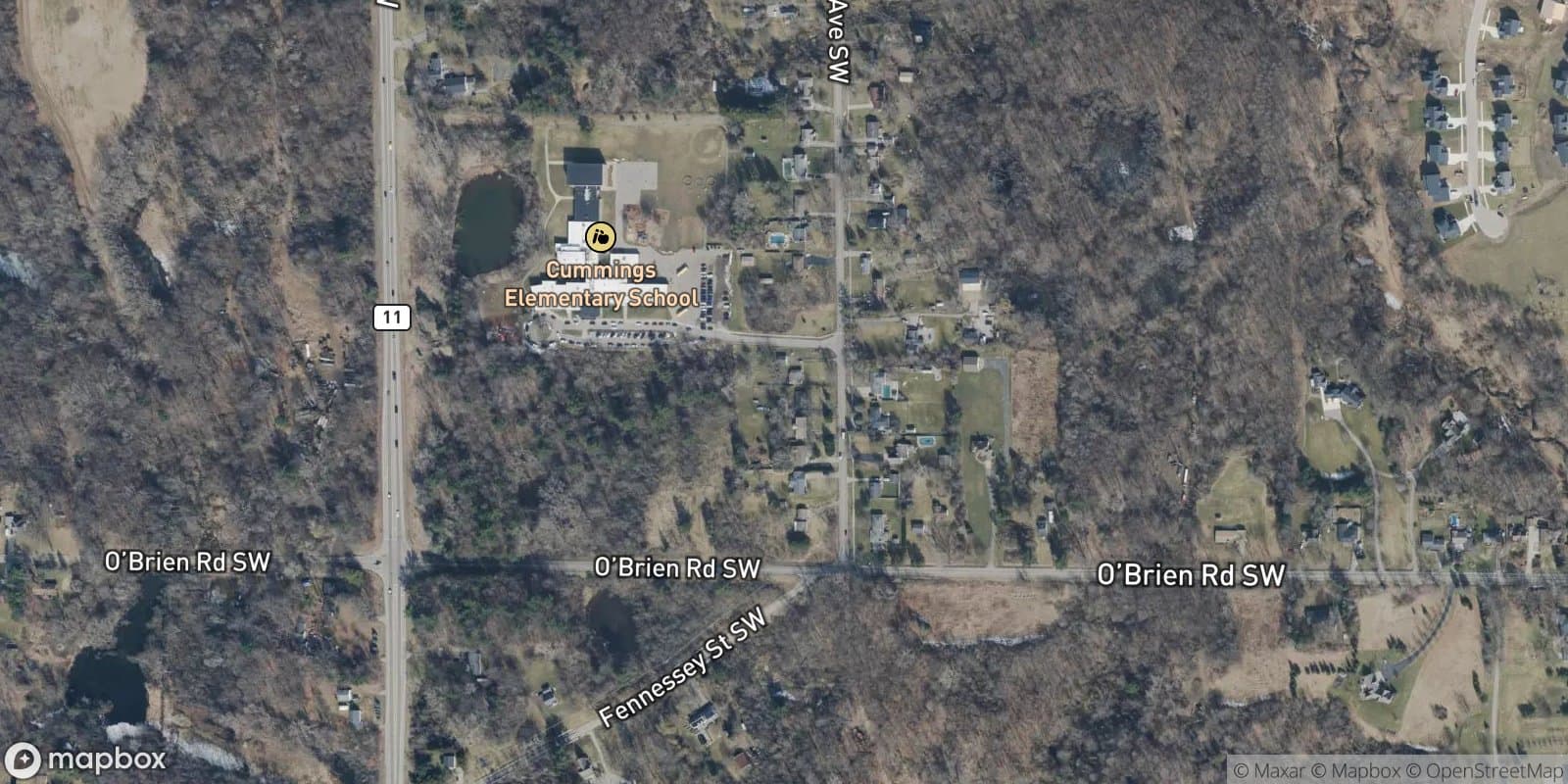 Cummings Plat — satellite view