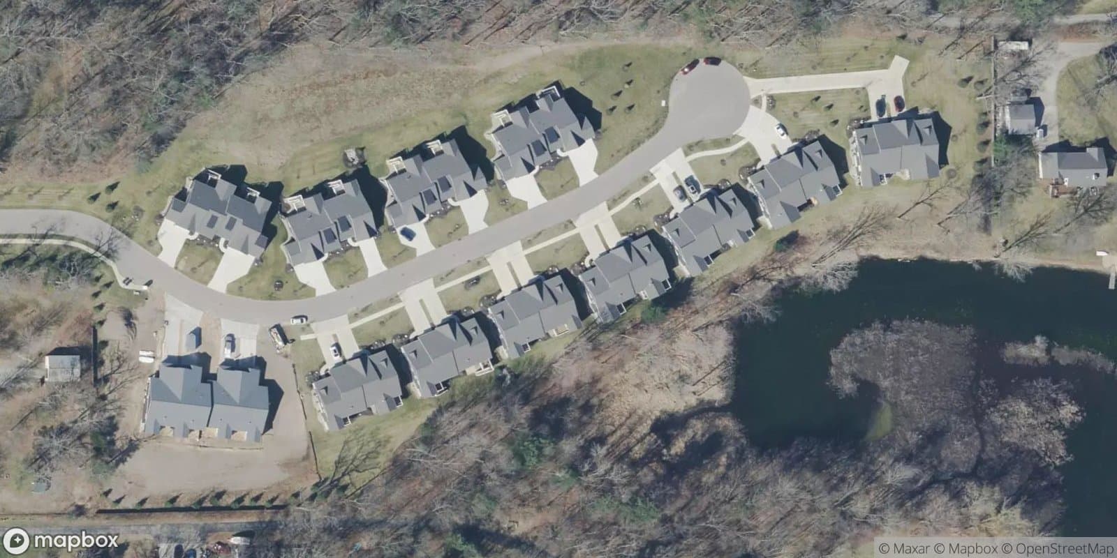Millhouse Bayou Condominiums — satellite view