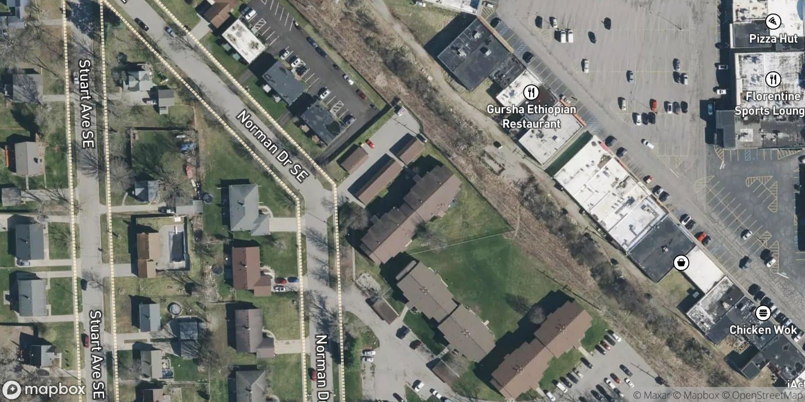 Norman Place — satellite view