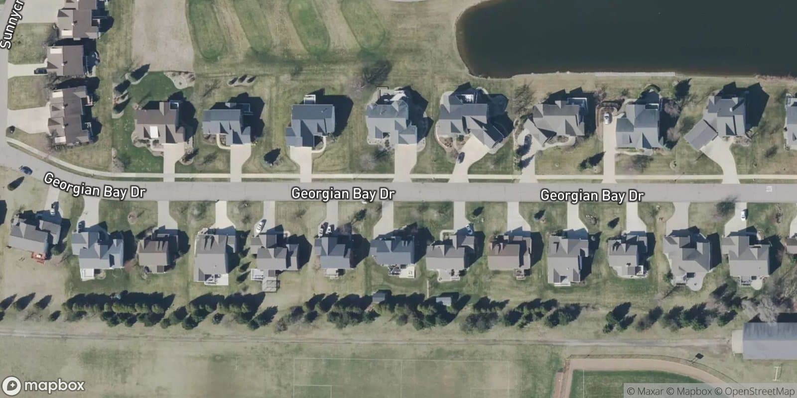 The Park Homes of Macatawa Legends — satellite view