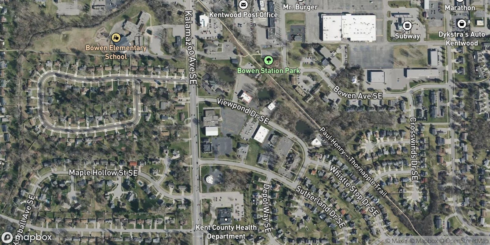 Sutherland Park — satellite view