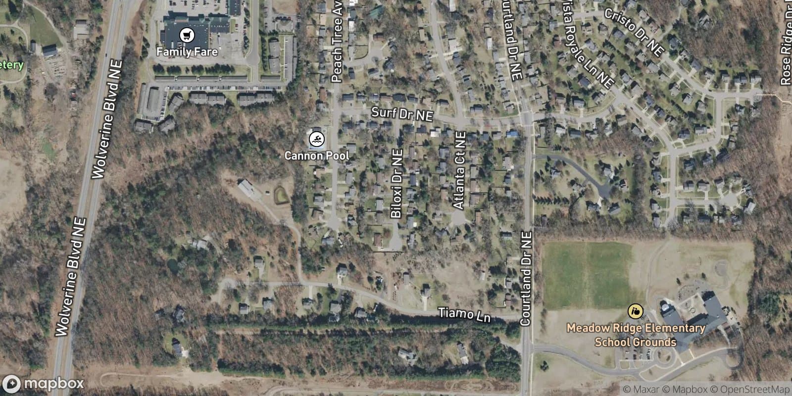 Rockford Village South Plat No. Two — satellite view