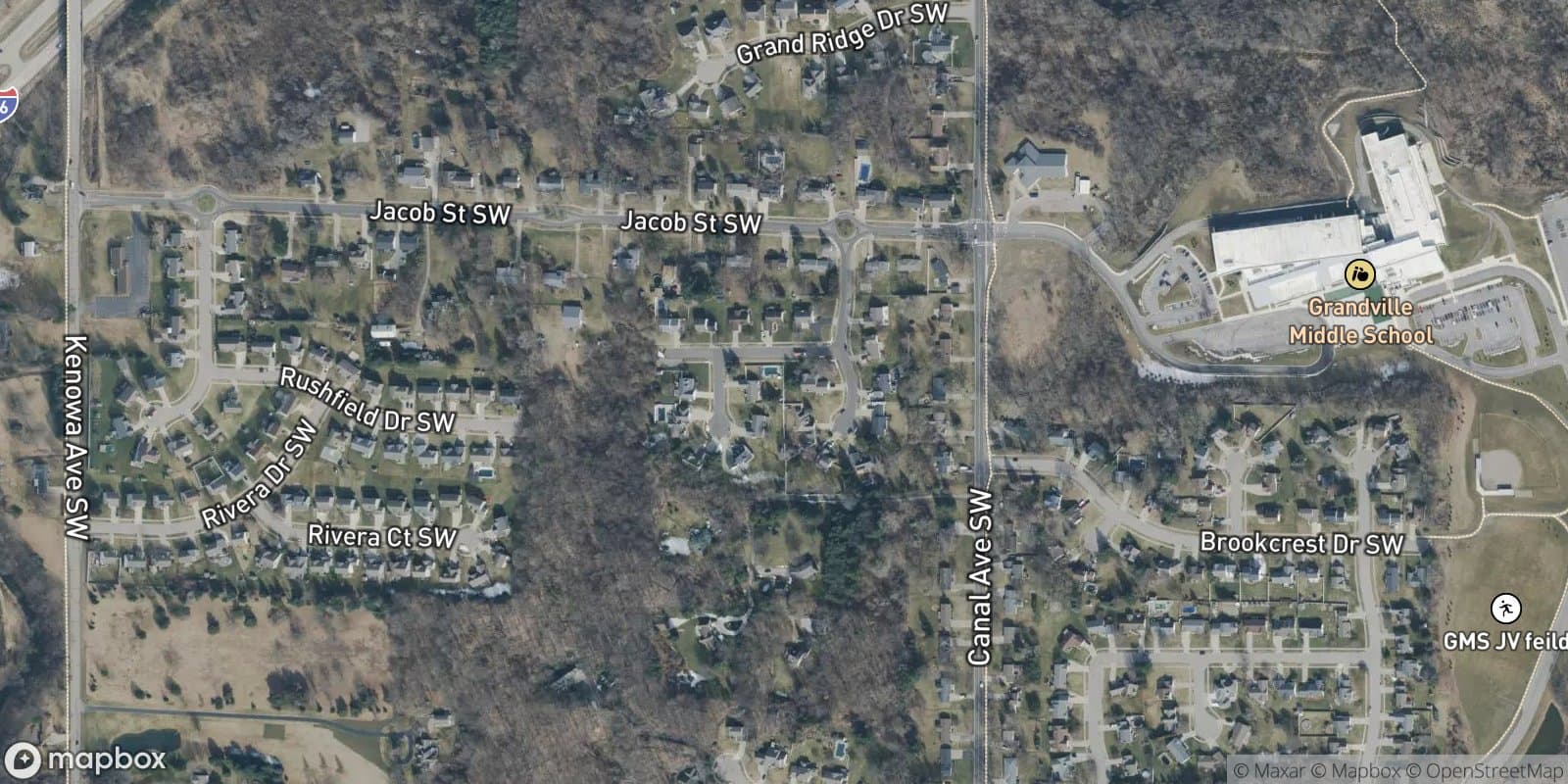 Maple Tree Hill Estates — satellite view
