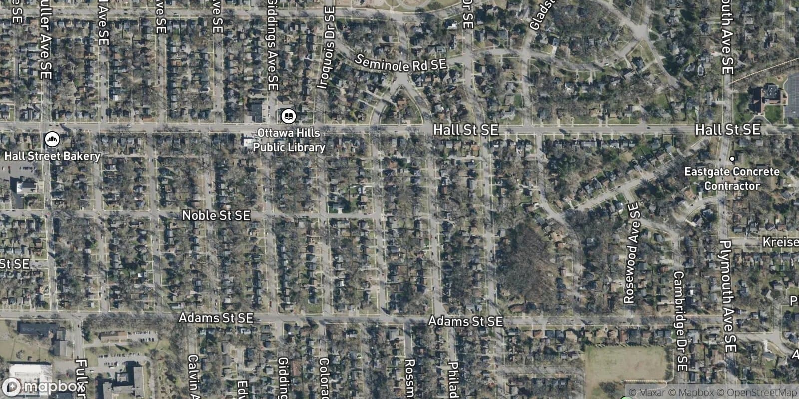 Underwood & Jenks Add. — satellite view