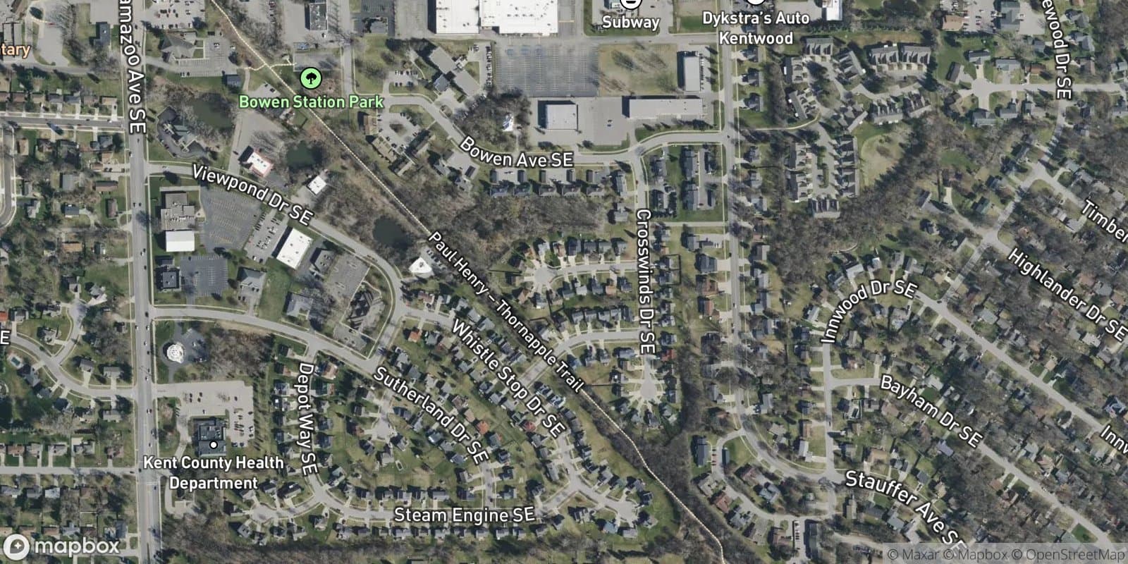 Crosswinds — satellite view