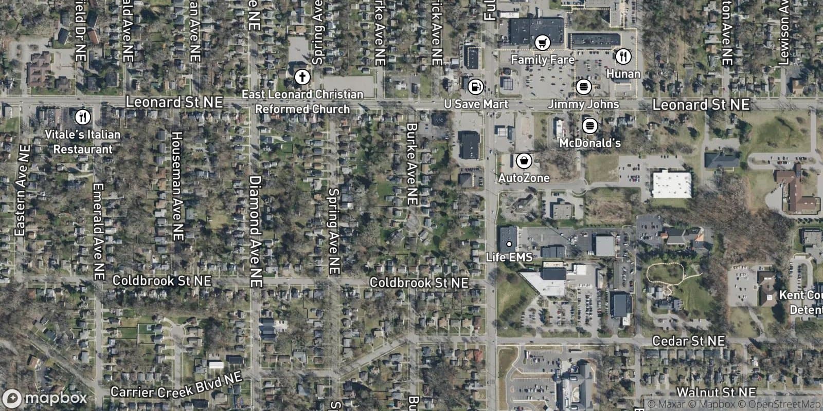 Joan G. Jansma Add. — satellite view