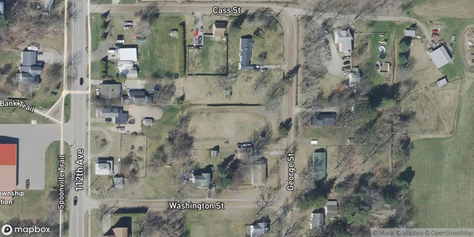 Village of Nunica — satellite view