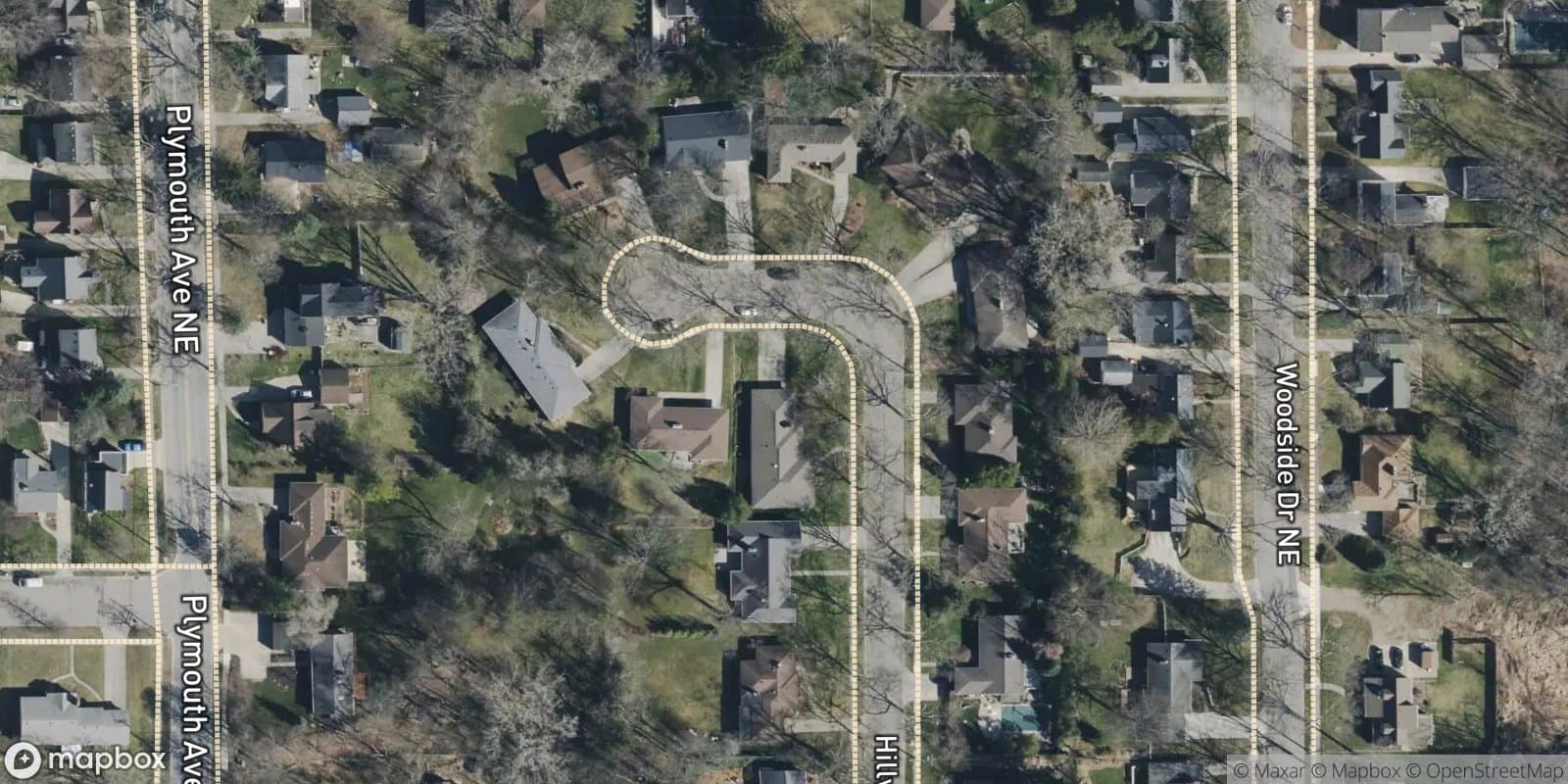 Mayfair Plat No.2 — satellite view