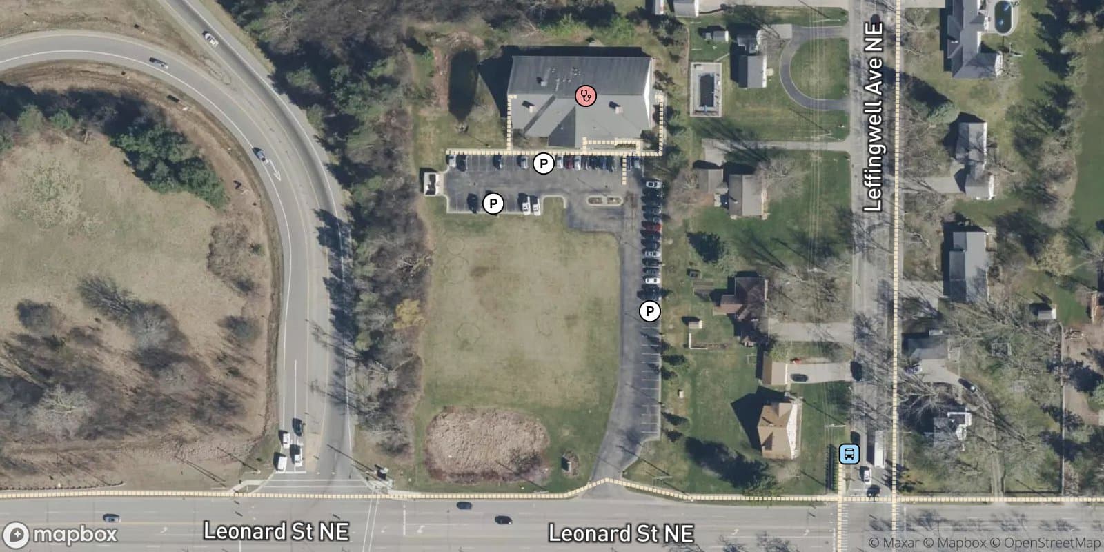 Leonard Street Office Condominium — satellite view