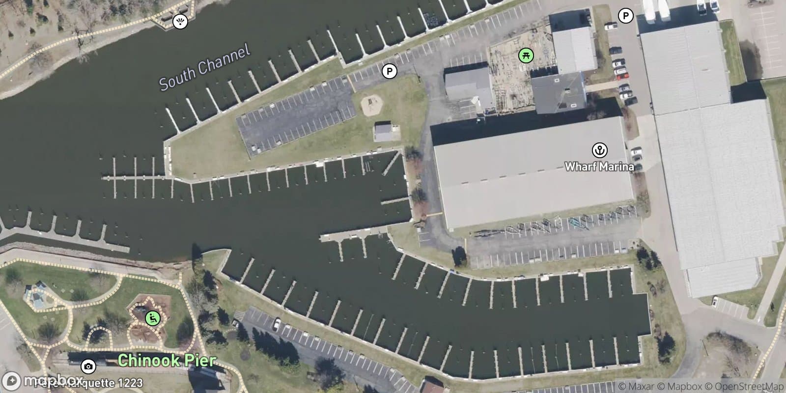 The Wharfside — satellite view