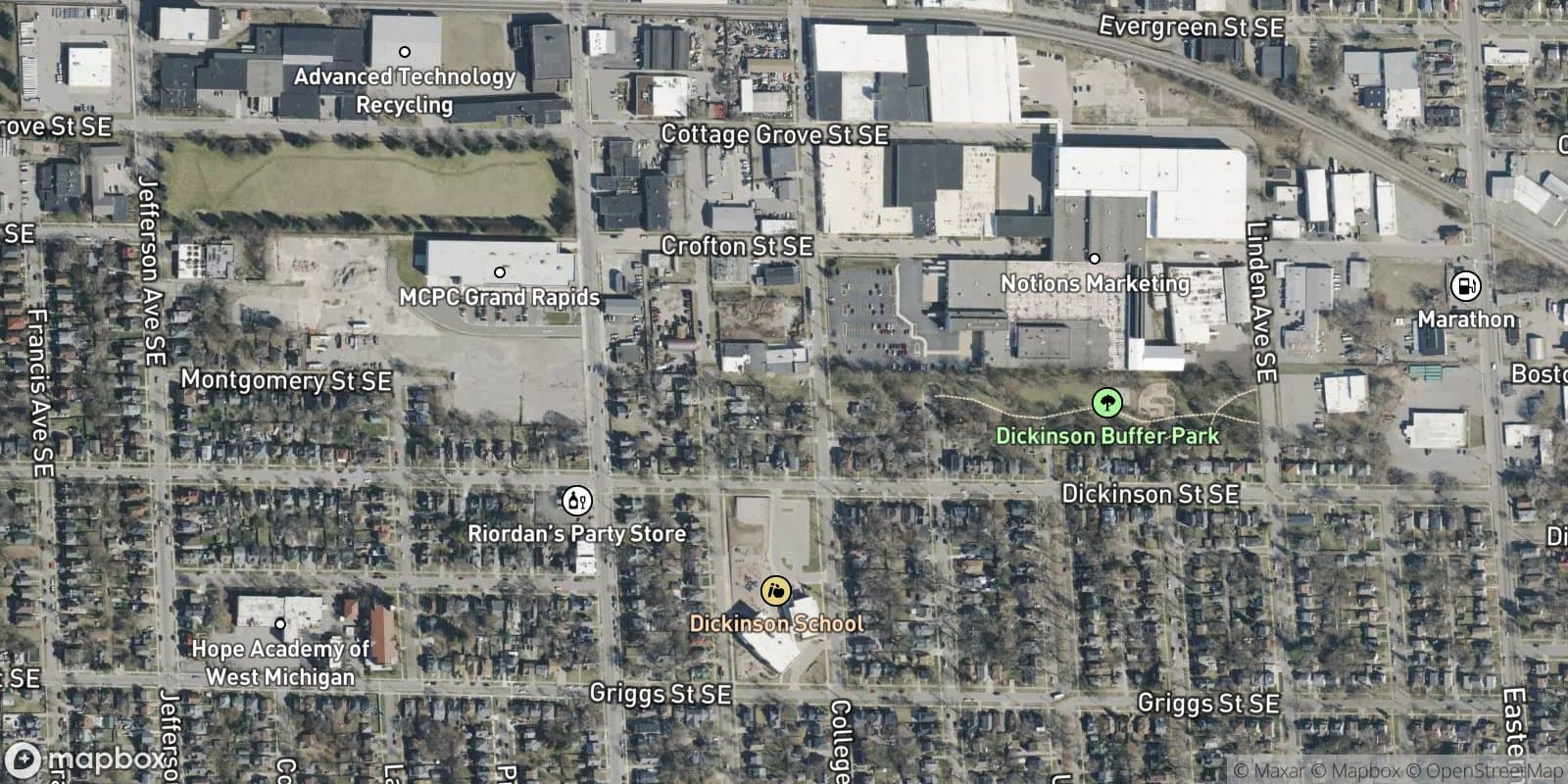 Weston & Meigs Replatted 2nd Add. — satellite view