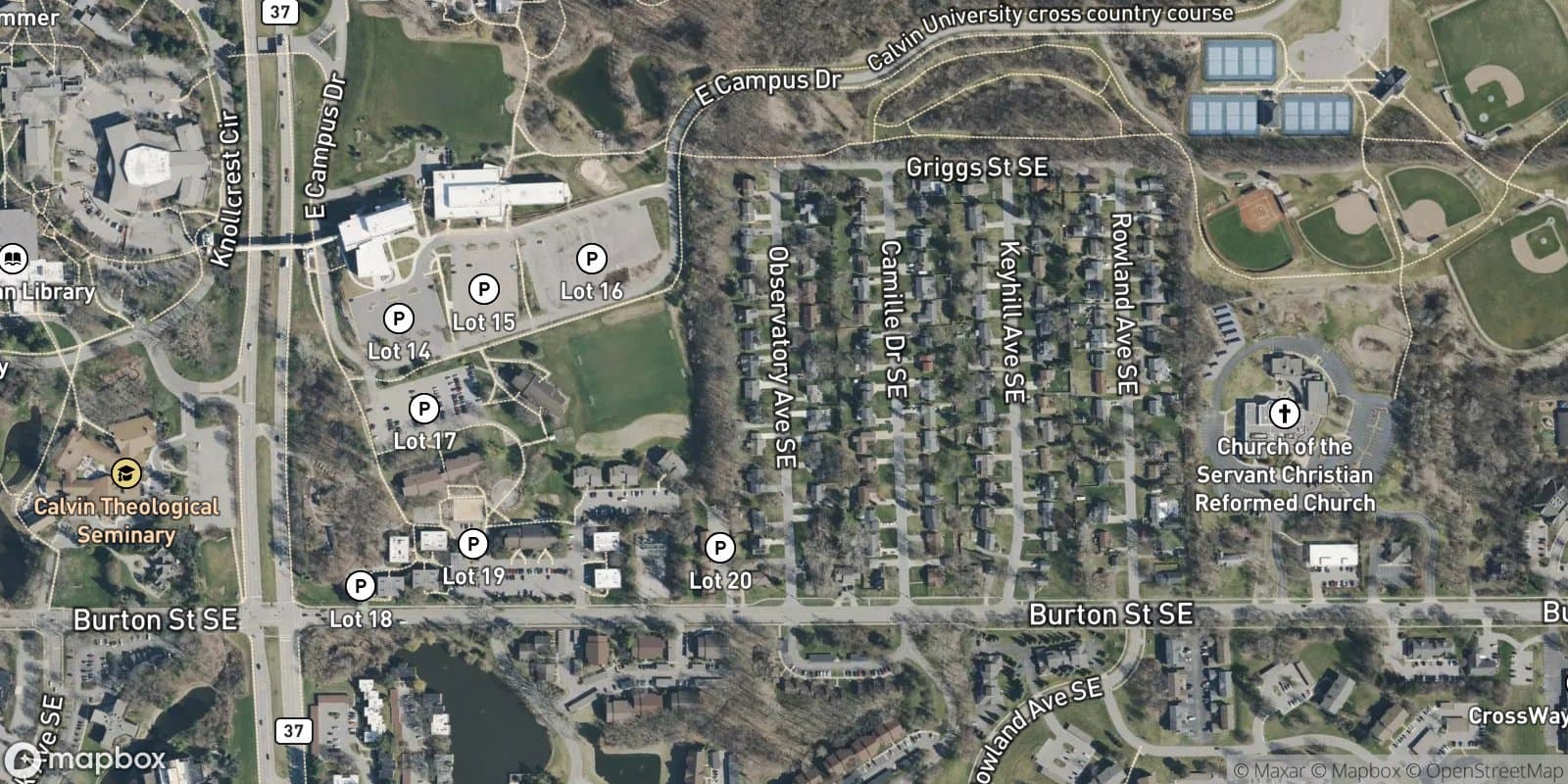 College Heights Plat — satellite view